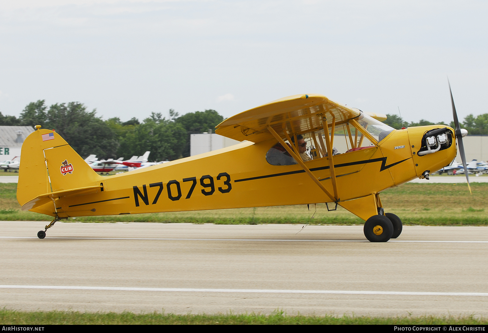 Aircraft Photo of N70793 | Piper J-3F-65 Cub | AirHistory.net #115952