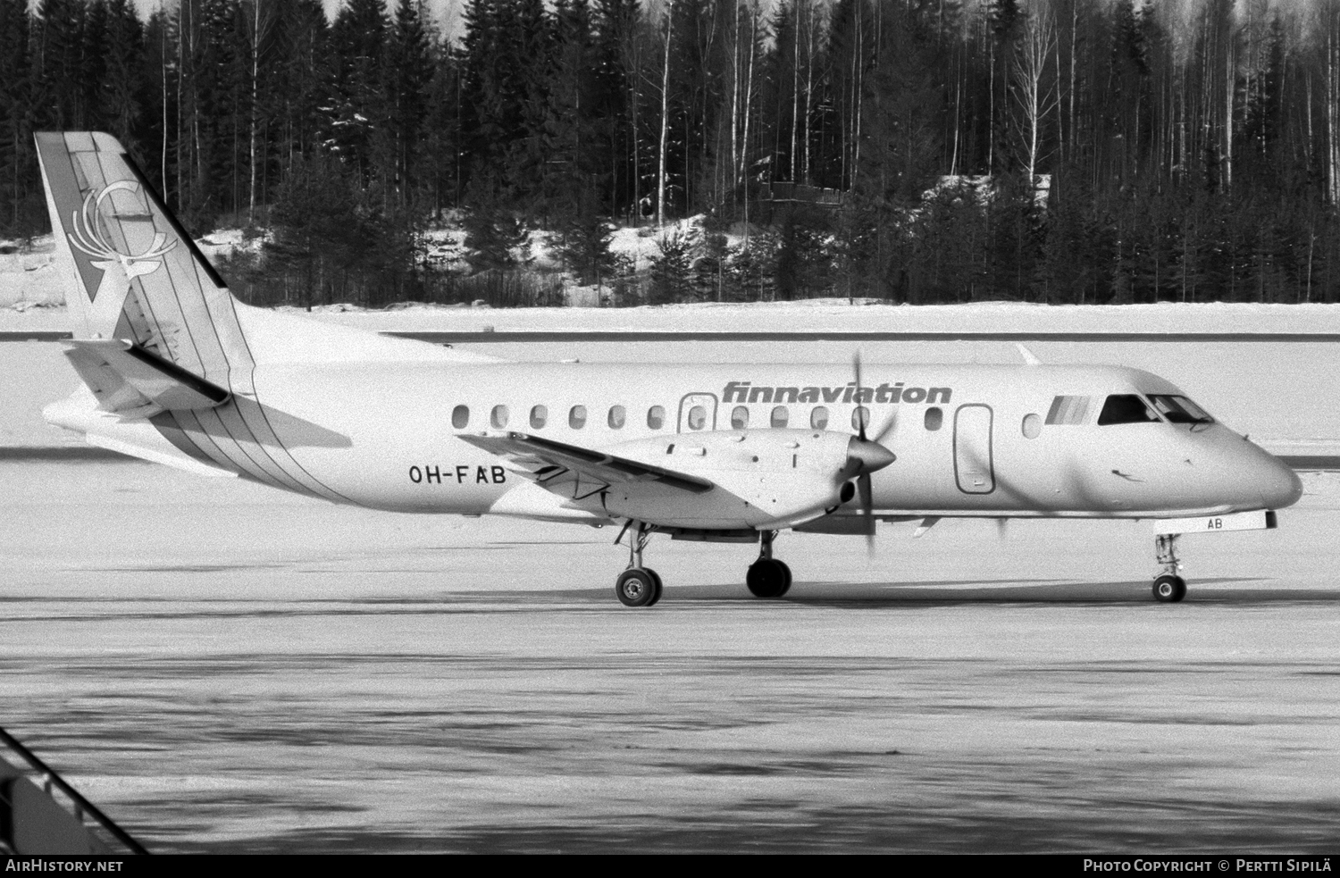 Aircraft Photo of OH-FAB | Saab-Fairchild SF-340A(QC) | Finnaviation | AirHistory.net #115983