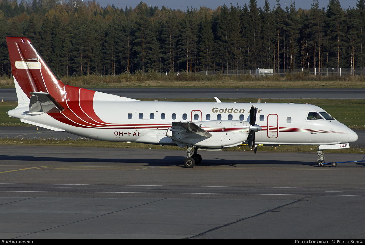 Aircraft Photo of OH-FAF | Saab 340B | Golden Air | AirHistory.net #115985