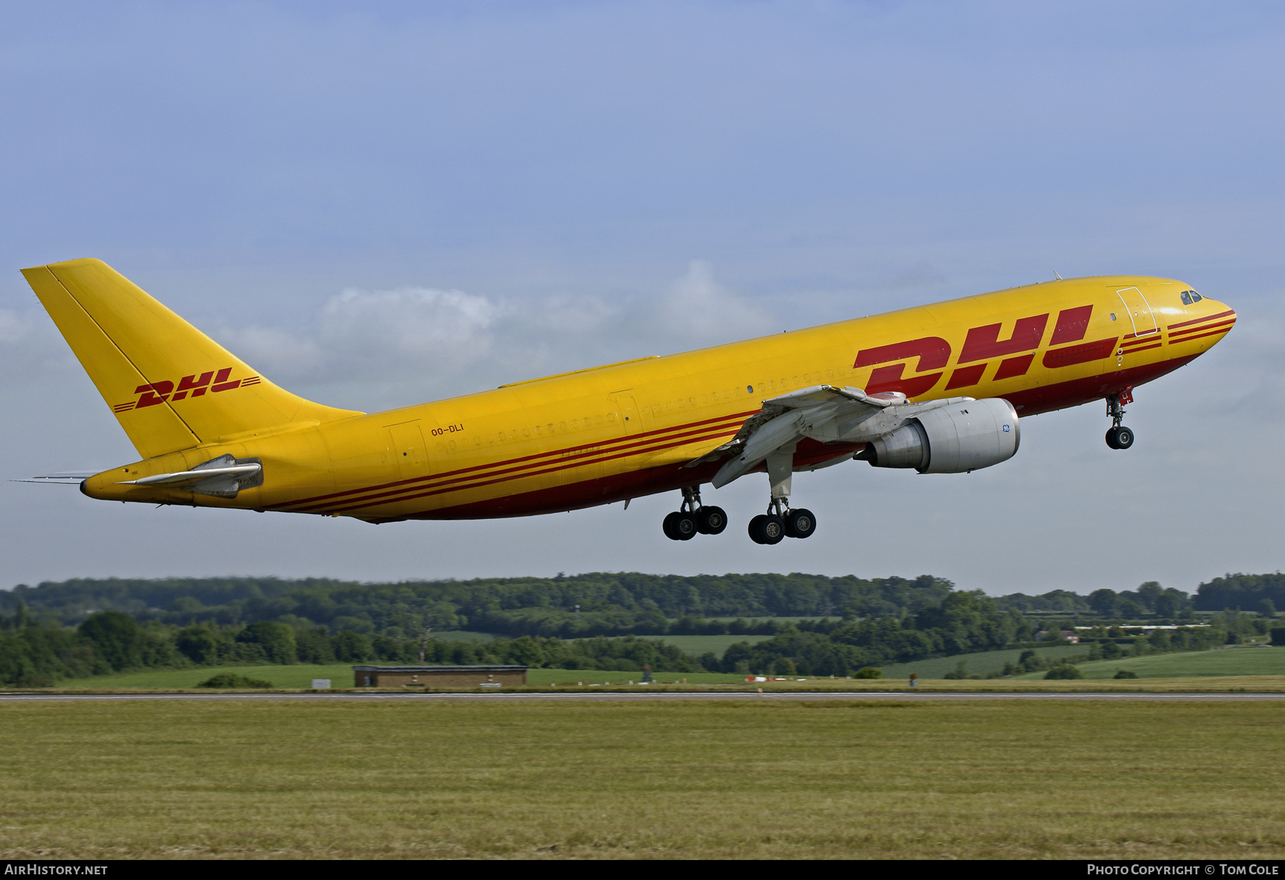Aircraft Photo of OO-DLI | Airbus A300B4-203(F) | DHL International | AirHistory.net #115994