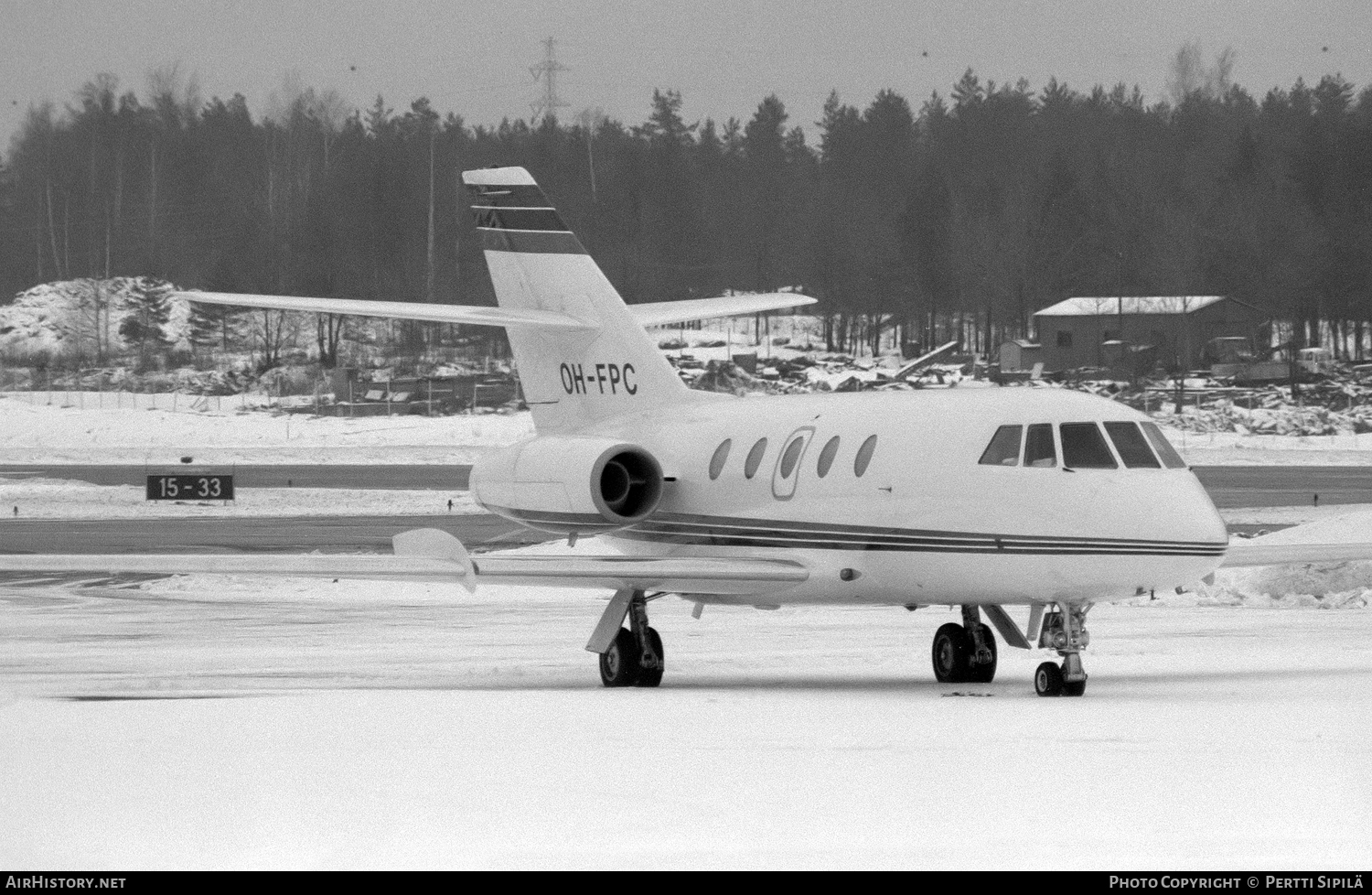 Aircraft Photo of OH-FPC | Dassault Falcon 20F | AirHistory.net #115996