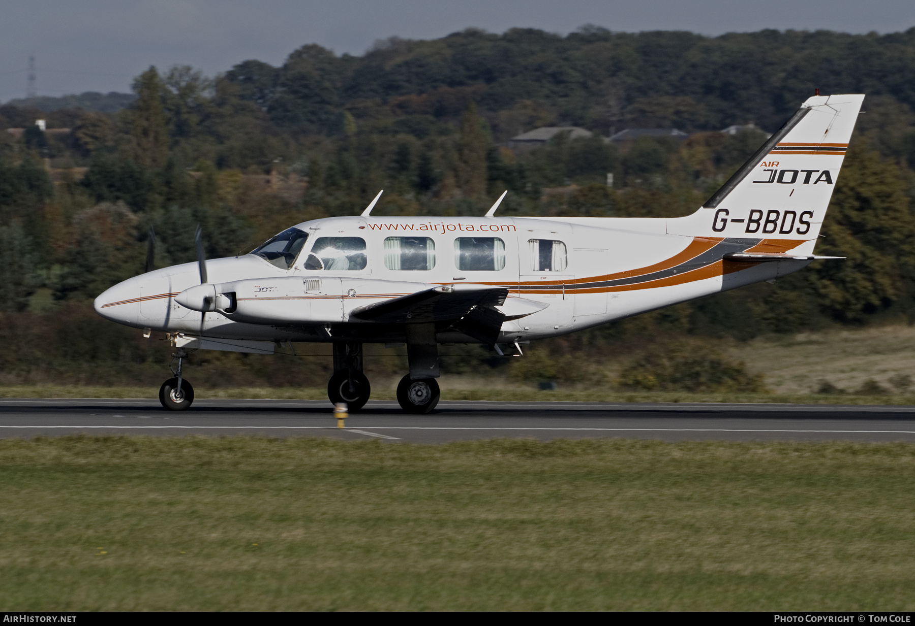 Aircraft Photo of G-BBDS | Piper PA-31-300 Navajo | Air Jota | AirHistory.net #116009