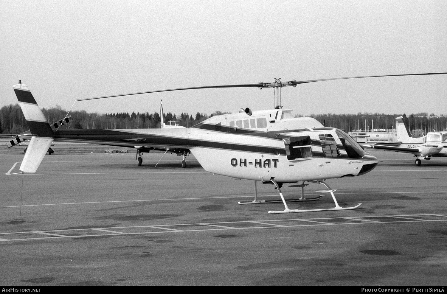 Aircraft Photo of OH-HAT | Agusta AB-206B-3 JetRanger III | AirHistory.net #116011