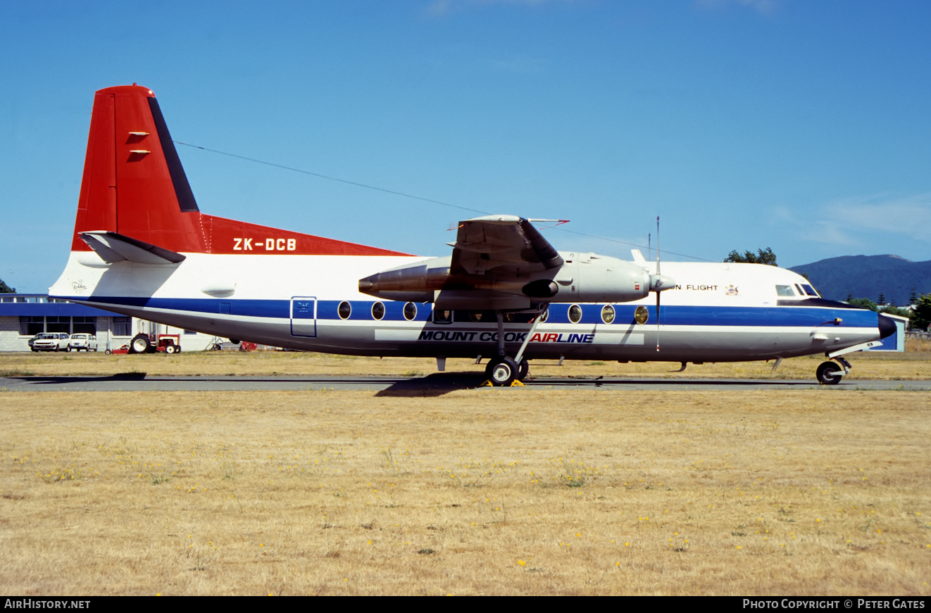 Aircraft Photo of ZK-DCB | Fokker F27-200 Friendship | Mount Cook Airline | AirHistory.net #116060