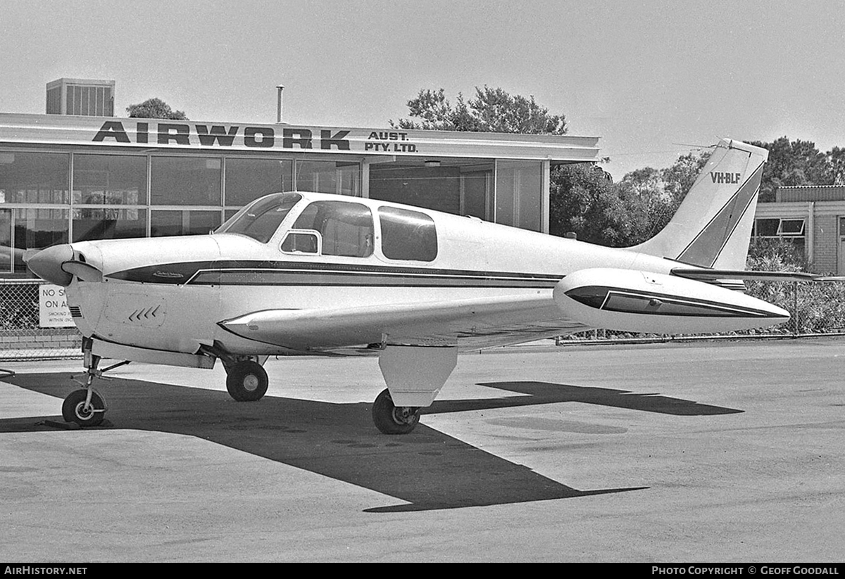 Aircraft Photo of VH-BLF | Beech 33 Debonair | AirHistory.net #116073