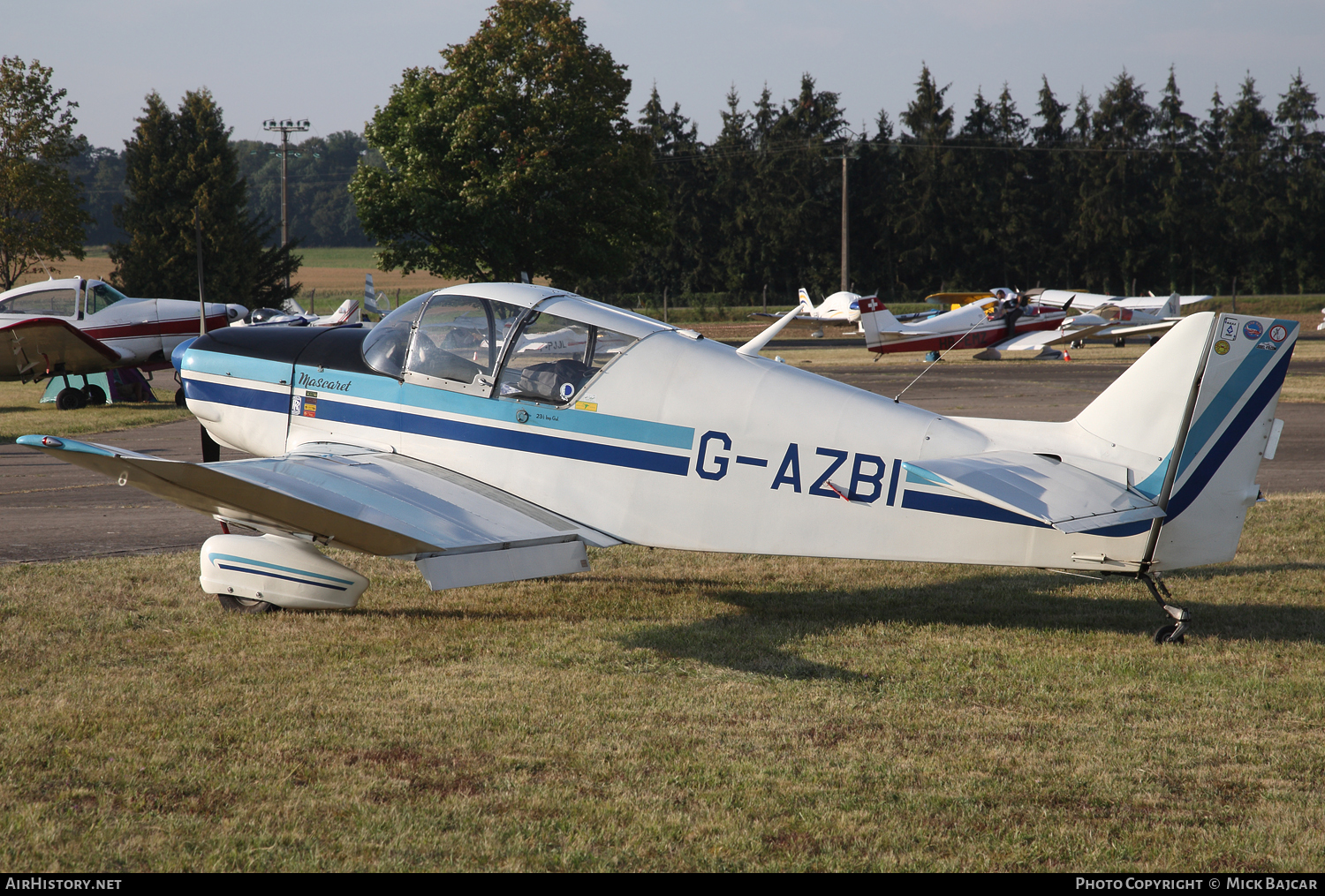 Aircraft Photo of G-AZBI | SAN Jodel D-150 Mascaret | AirHistory.net #116075