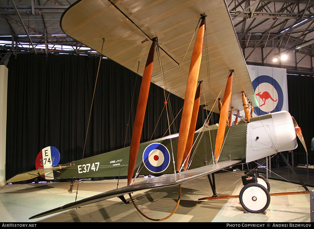 Aircraft Photo of E3747 | Avro 504K | Australia - Air Force | AirHistory.net #116118