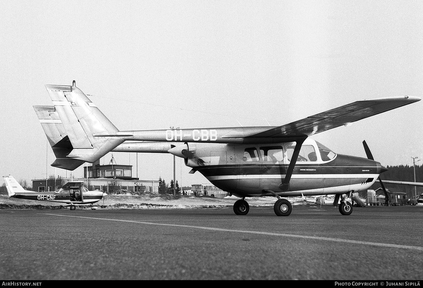 Aircraft Photo of OH-CBB | Cessna T337D Turbo Super Skymaster | AirHistory.net #116135