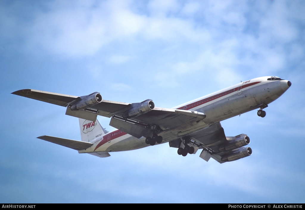 Aircraft Photo of N18707 | Boeing 707-331B | Trans World Airlines - TWA | AirHistory.net #116138