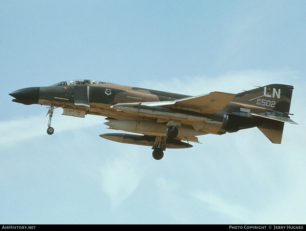 Aircraft Photo of 66-7502 / AF66-502 | McDonnell Douglas F-4D Phantom II | USA - Air Force | AirHistory.net #116141