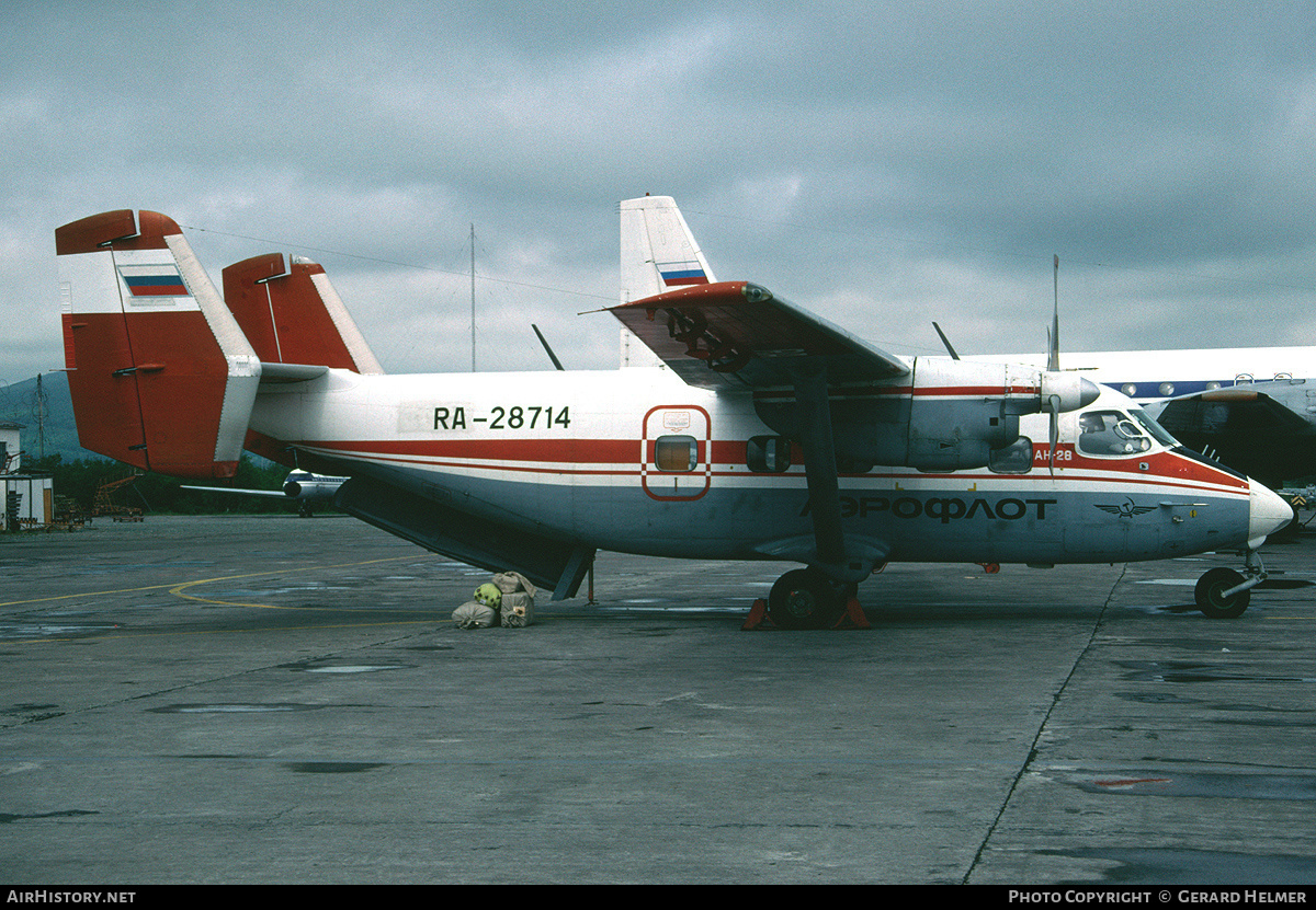 Aircraft Photo of RA-28714 | PZL-Mielec An-28 | Aeroflot | AirHistory.net #116151