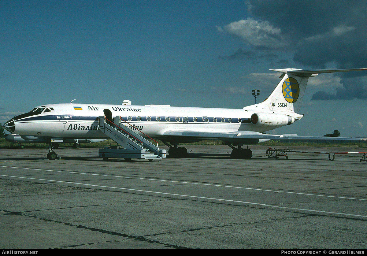 Aircraft Photo of UR-65134 | Tupolev Tu-134A-3 | Air Ukraine | AirHistory.net #116177