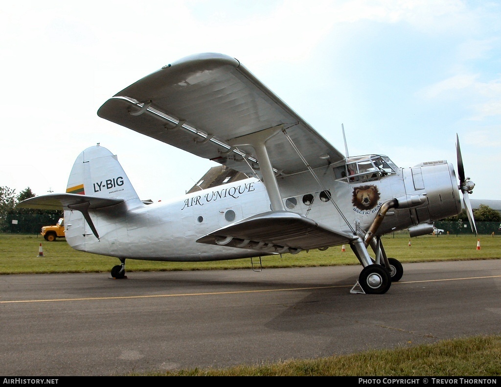 Aircraft Photo of LY-BIG | Antonov An-2T | Air Unique | AirHistory.net #116181