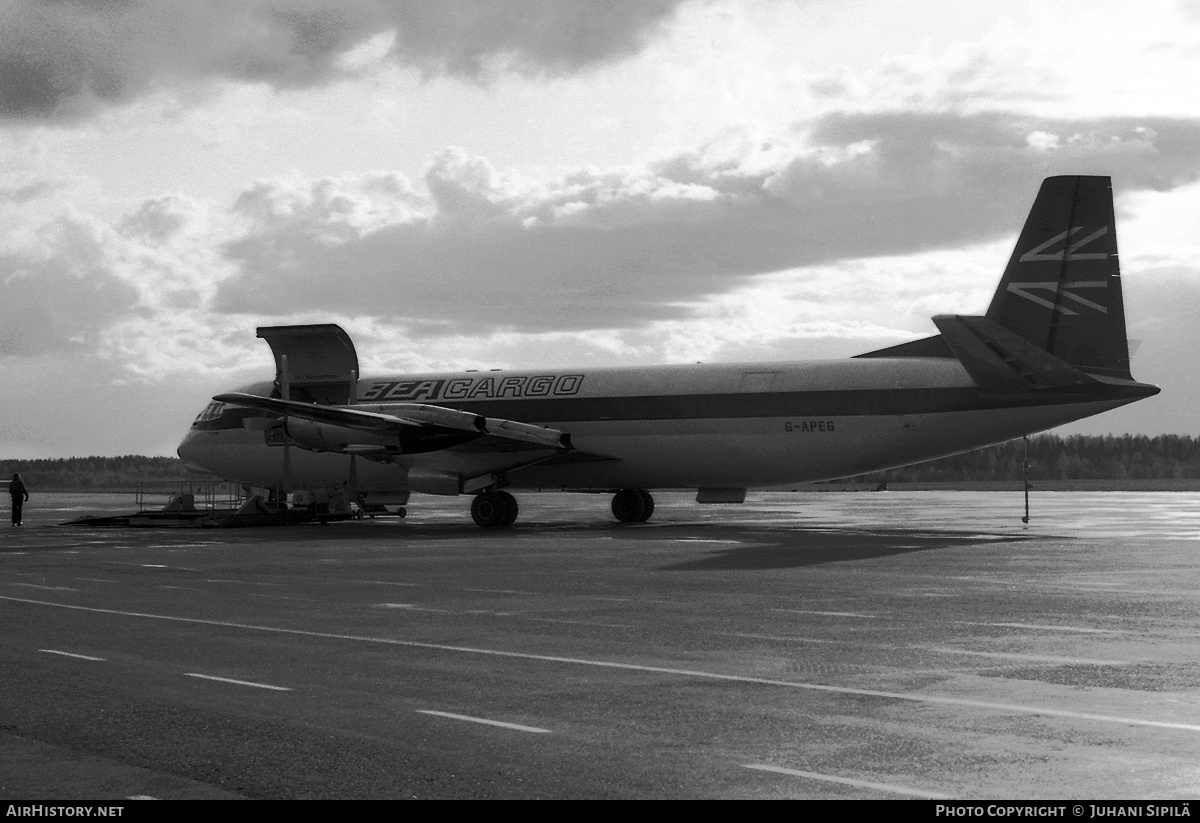 Aircraft Photo of G-APEG | Vickers 953C Merchantman | BEA Cargo - British European Airways | AirHistory.net #116204