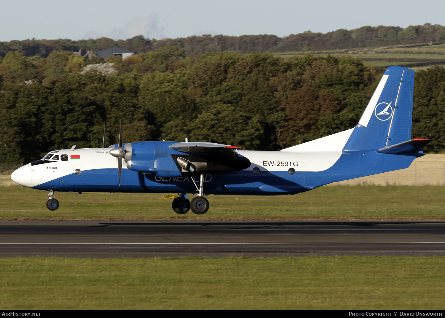 Aircraft Photo of EW-259TG | Antonov An-26B | Genex | AirHistory.net #116224