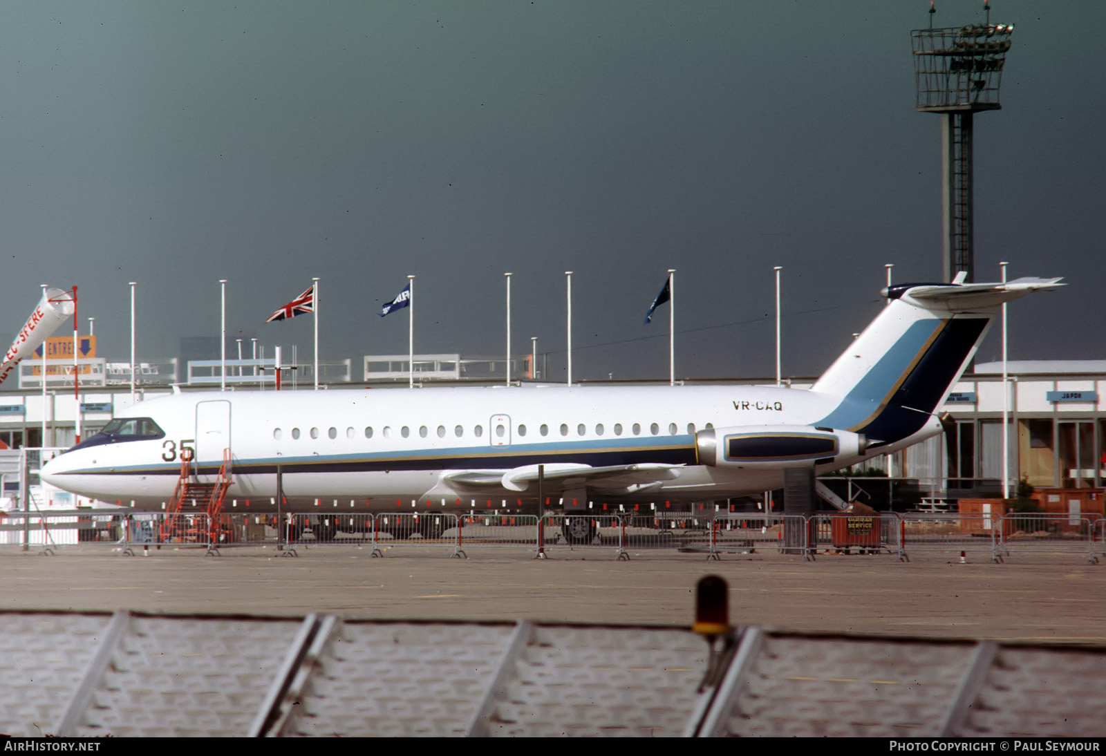 Aircraft Photo of VR-CAQ | BAC 111-201AC One-Eleven | AirHistory.net #116235