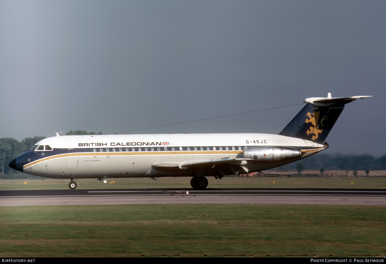Aircraft Photo of G-ASJC | BAC 111-201AC One-Eleven | British Caledonian Airways | AirHistory.net #116237