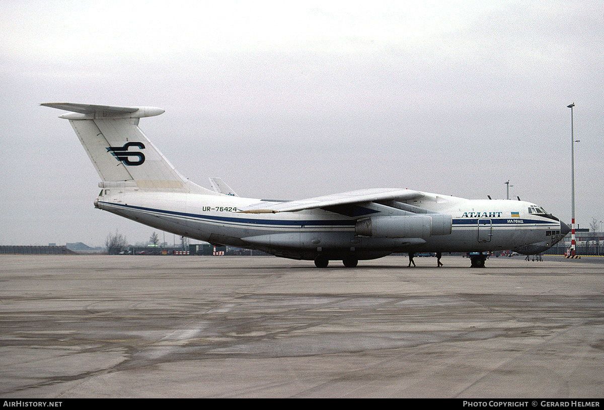 Aircraft Photo of UR-76424 | Ilyushin Il-76MD | Atlant | AirHistory.net #116238