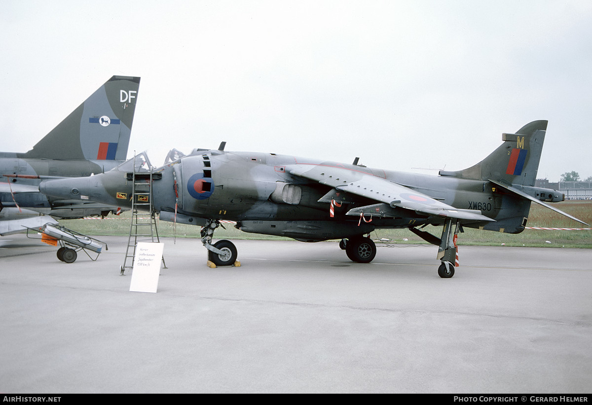 Aircraft Photo of XW630 | Hawker Siddeley Harrier GR3 | UK - Air Force | AirHistory.net #116243