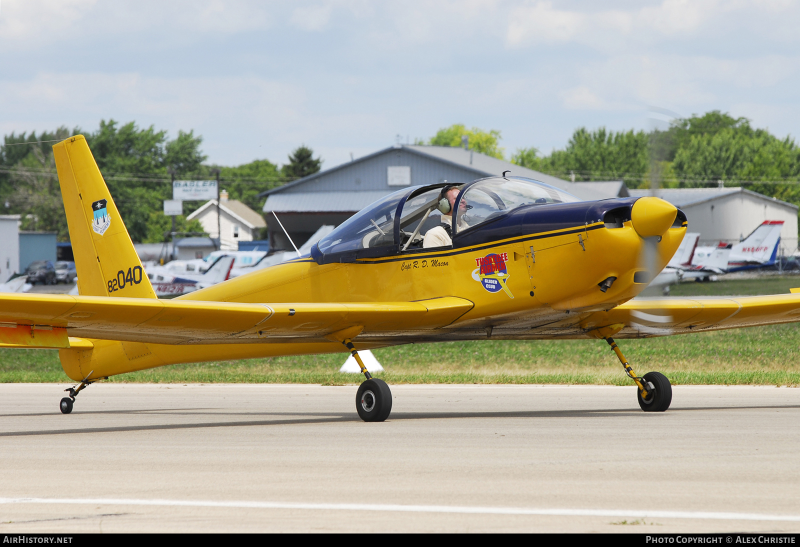 Aircraft Photo of N26AF / 82-040 | Schweizer TG-7A (SGM 2-37) | Tuskegee Airmen Glider Club | USA - Air Force | AirHistory.net #116251