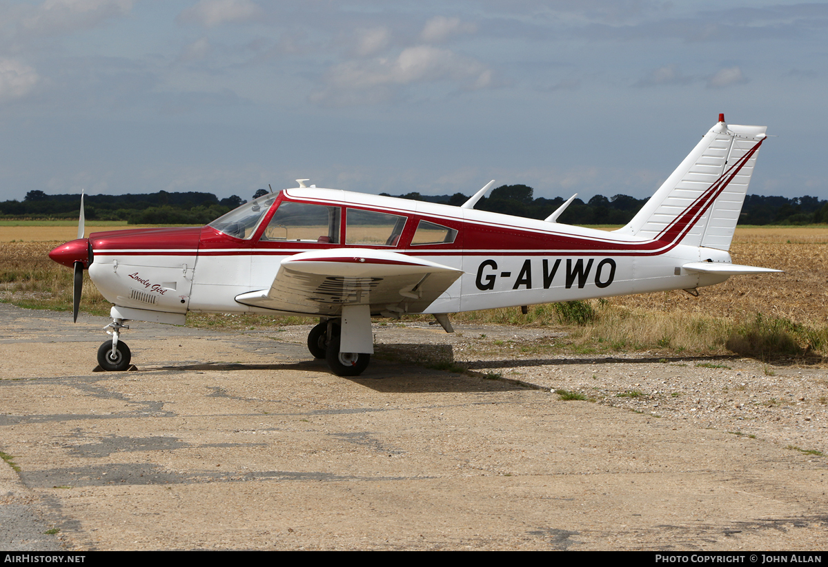 Aircraft Photo of G-AVWO | Piper PA-28R-180 Cherokee Arrow | AirHistory.net #116265