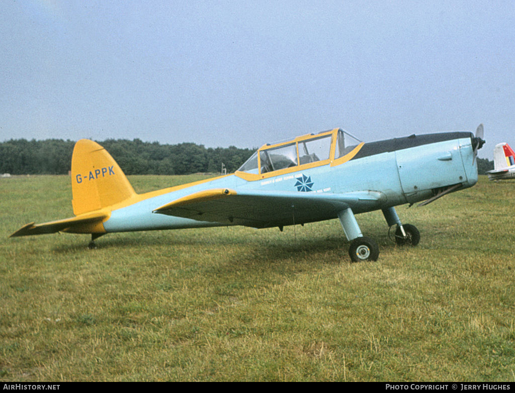 Aircraft Photo of G-APPK | De Havilland DHC-1 Chipmunk Mk22 | AirHistory.net #116278