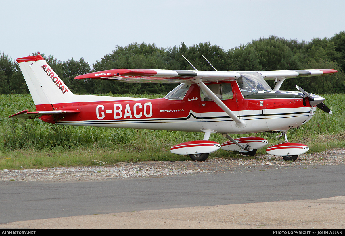 Aircraft Photo of G-BACO | Reims FRA150L Aerobat | AirHistory.net #116284