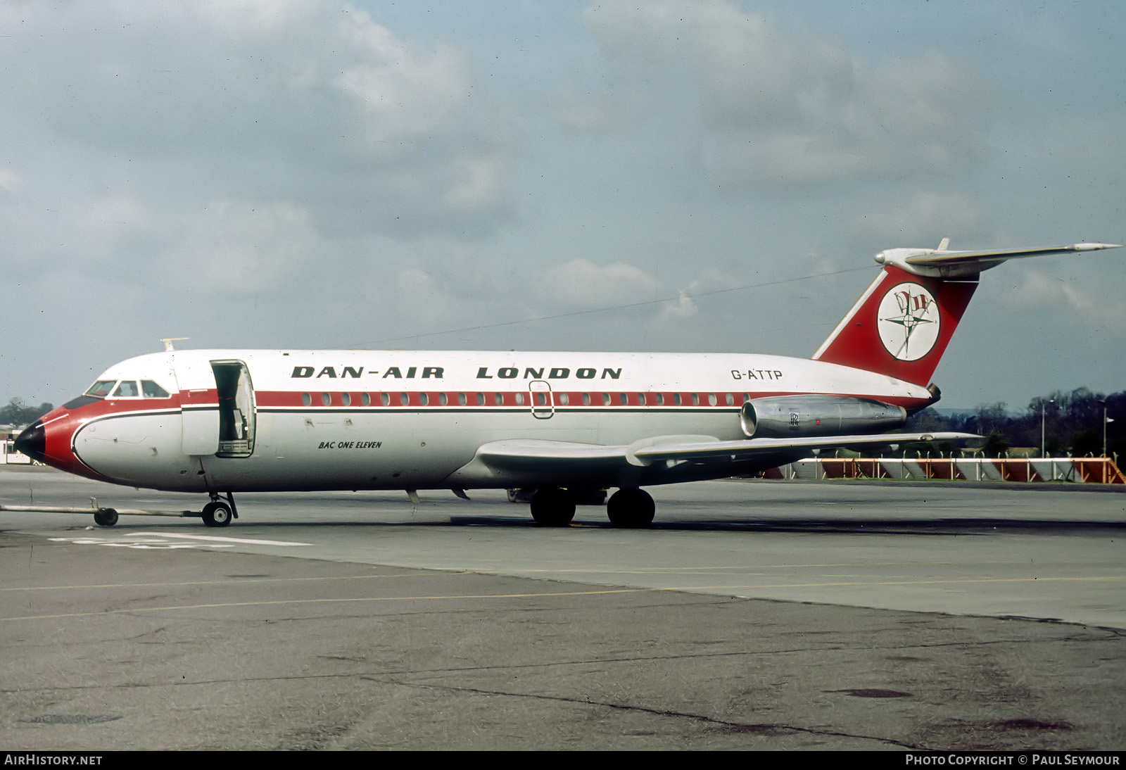 Aircraft Photo of G-ATTP | BAC 111-207AJ One-Eleven | Dan-Air London | AirHistory.net #116285