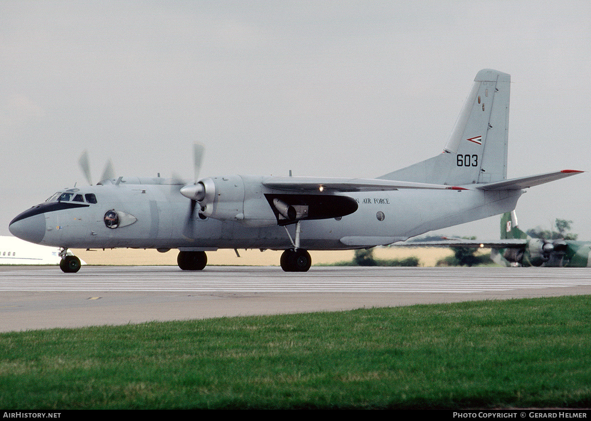 Aircraft Photo of 603 | Antonov An-26 | Hungary - Air Force | AirHistory.net #116337