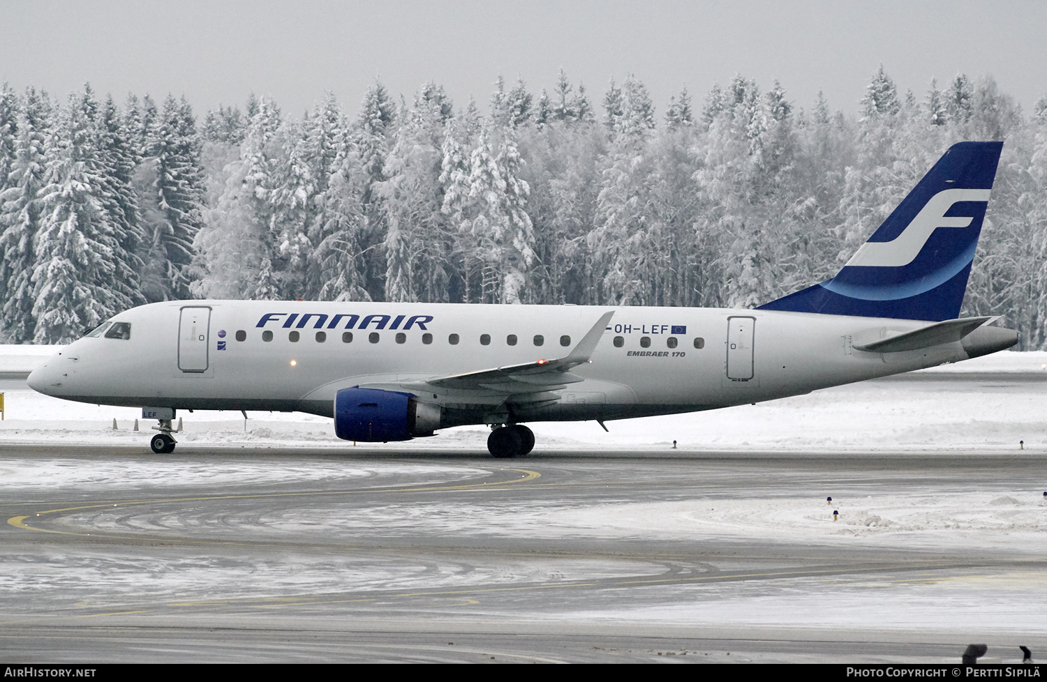 Aircraft Photo of OH-LEF | Embraer 170LR (ERJ-170-100LR) | Finnair | AirHistory.net #116345