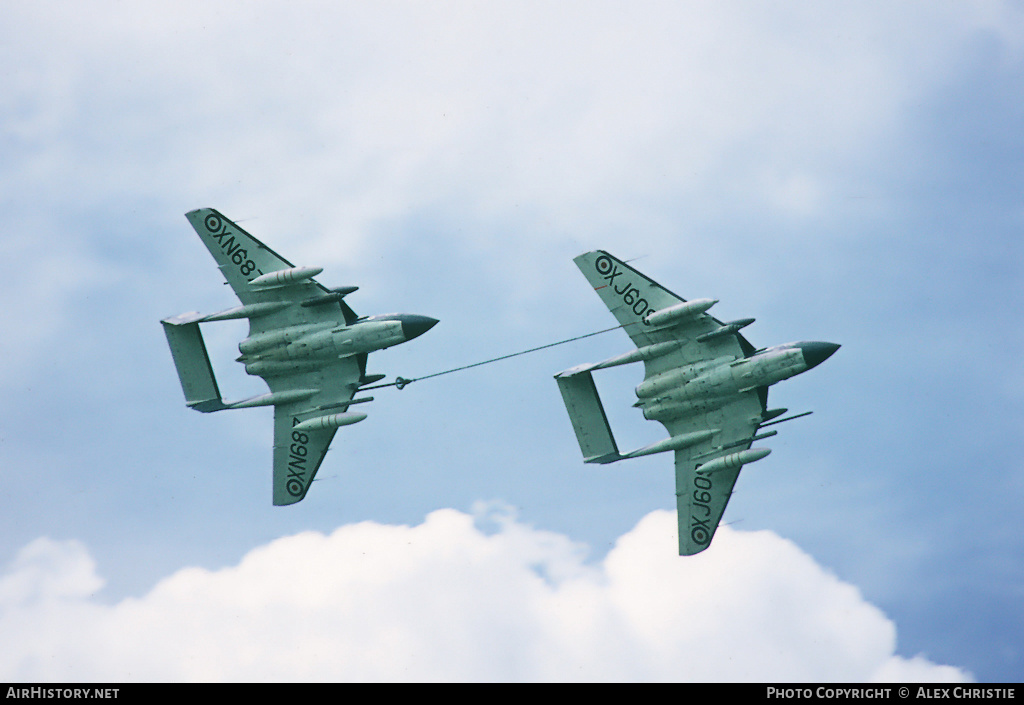 Aircraft Photo of XJ609 | De Havilland D.H. 110 Sea Vixen FAW2 | UK - Navy | AirHistory.net #116349