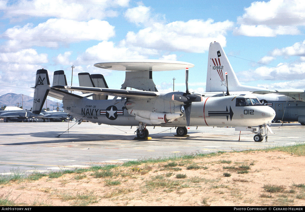 Aircraft Photo of 151724 | Grumman E-2B Hawkeye | USA - Navy | AirHistory.net #116354
