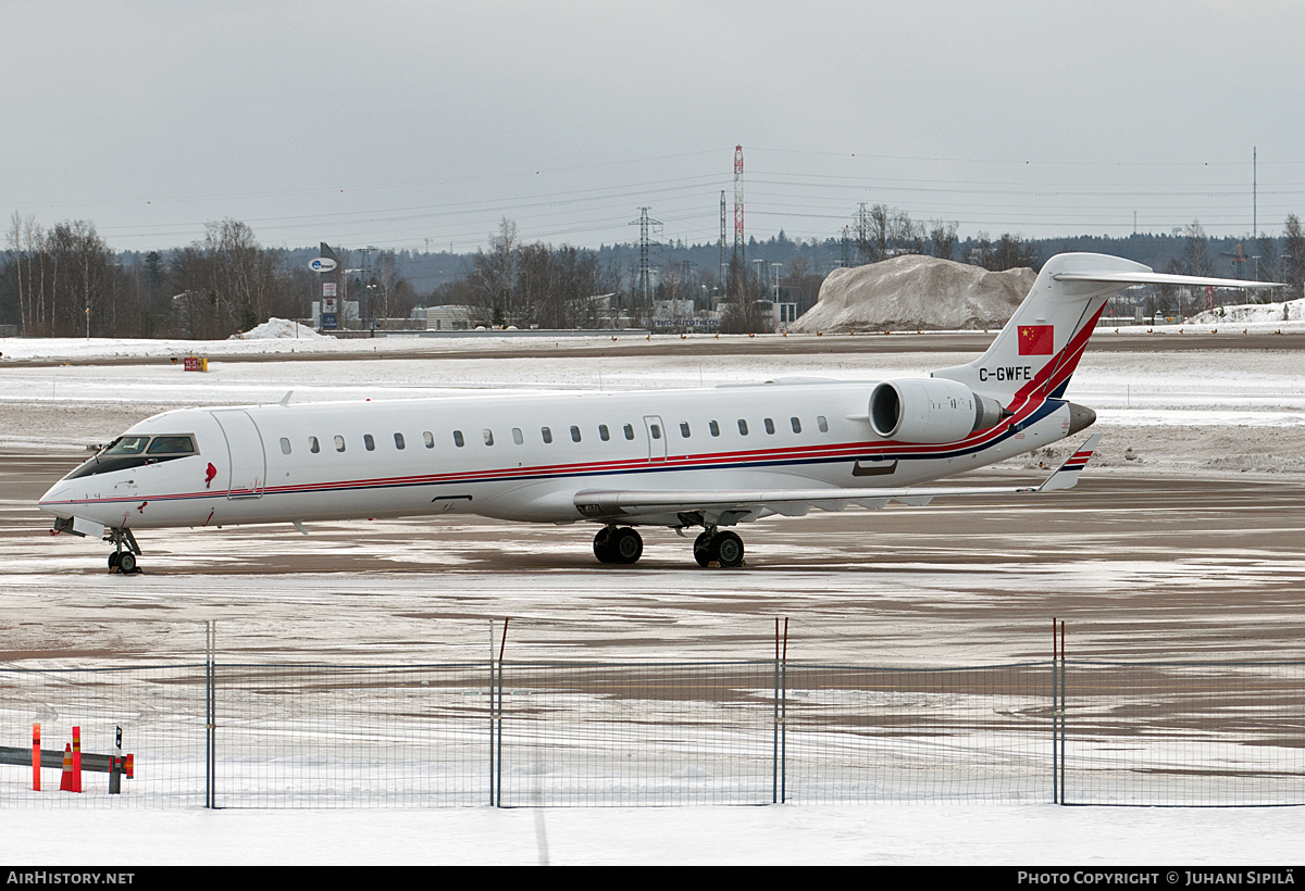 Aircraft Photo of C-GWFE | Bombardier CRJ-702ER NG (CL-600-2C10) | China - Air Force | AirHistory.net #116355
