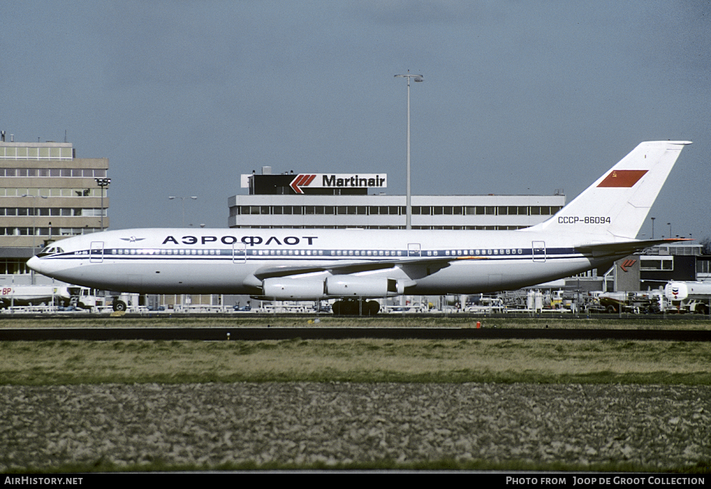 Aircraft Photo of CCCP-86094 | Ilyushin Il-86 | Aeroflot | AirHistory.net #116383