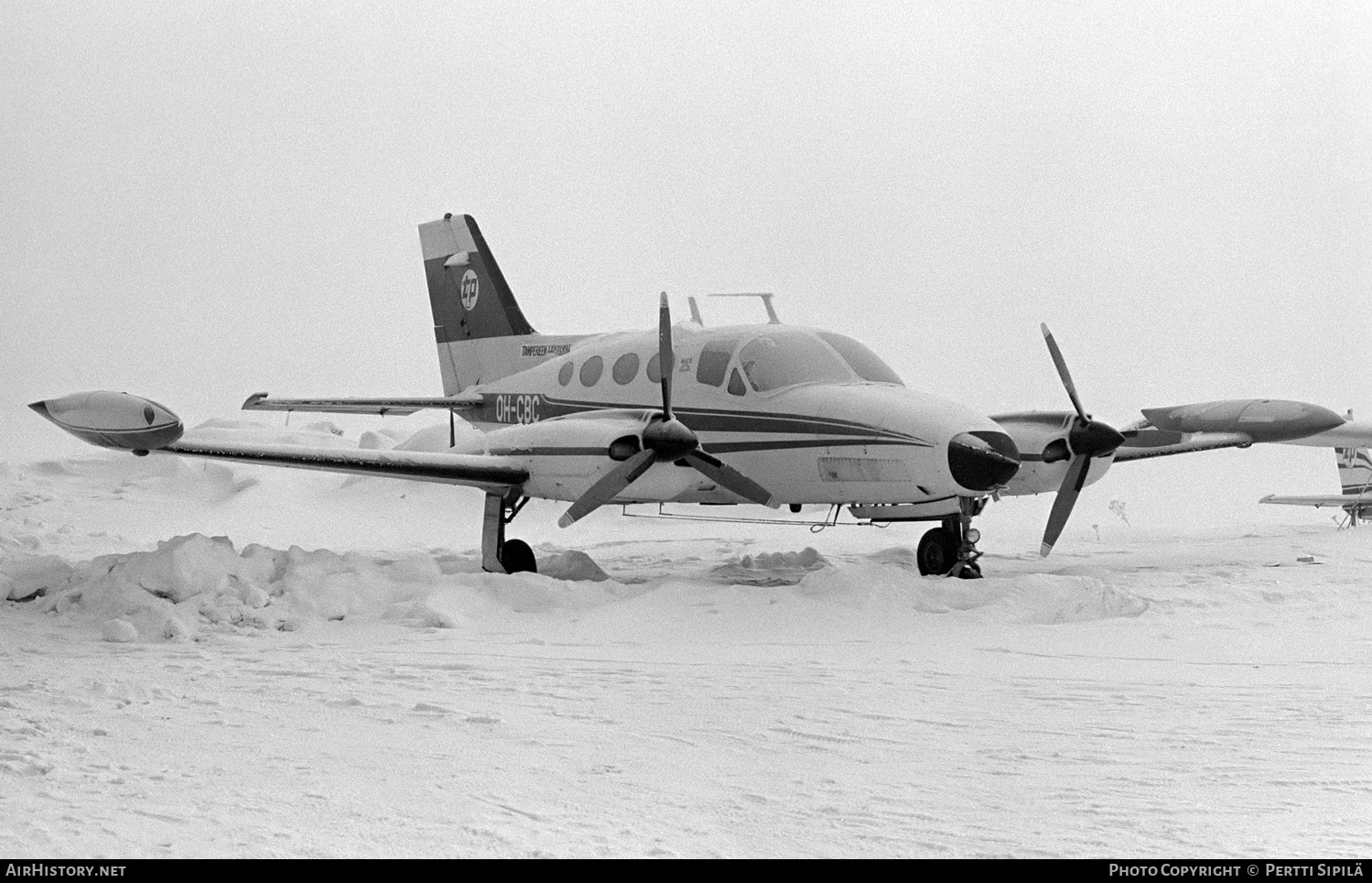 Aircraft Photo of OH-CBC | Cessna 421A | Tampereen Lentopalvelu | AirHistory.net #116385