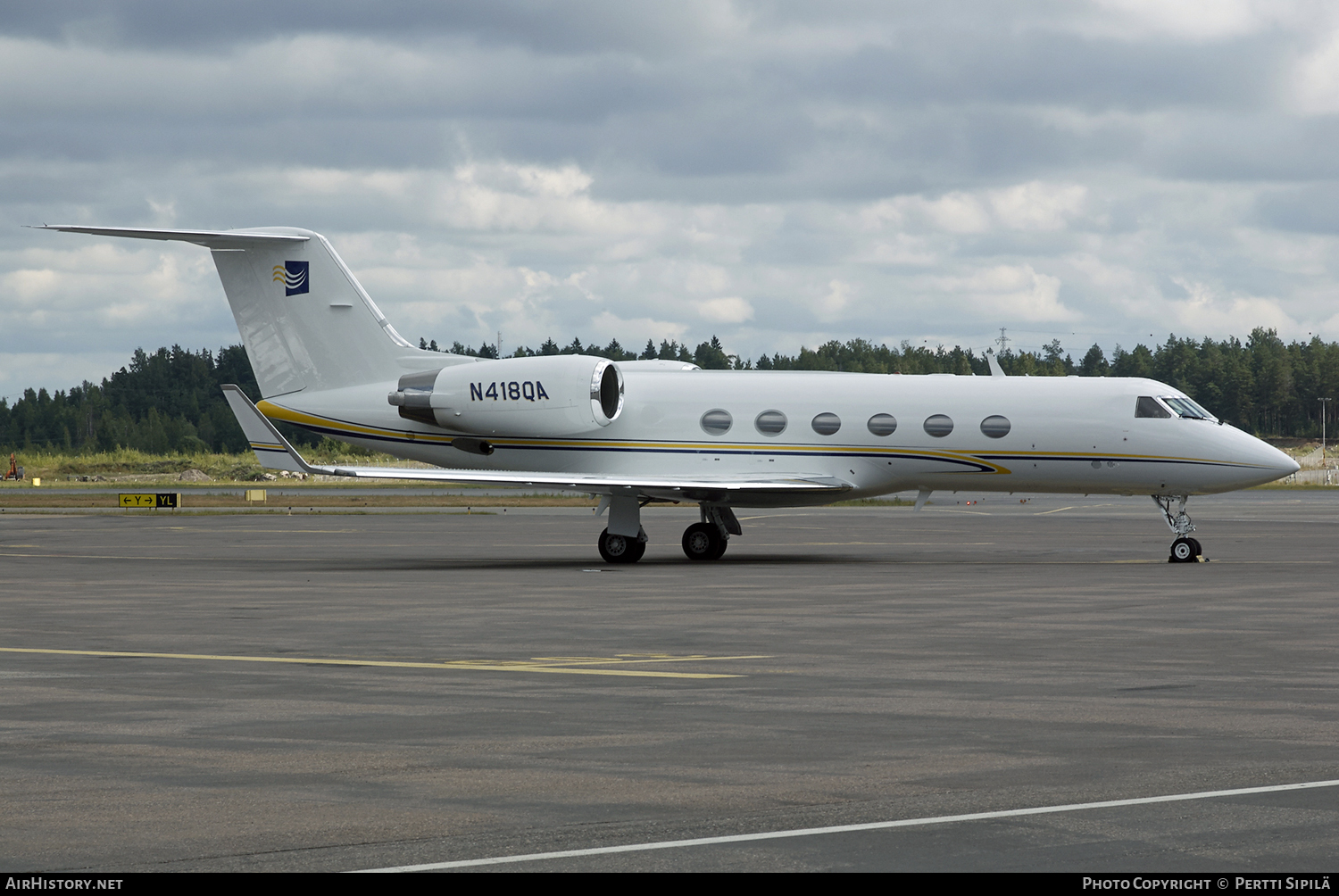 Aircraft Photo of N418QA | Gulfstream Aerospace G-IV Gulfstream IV | AirHistory.net #116386