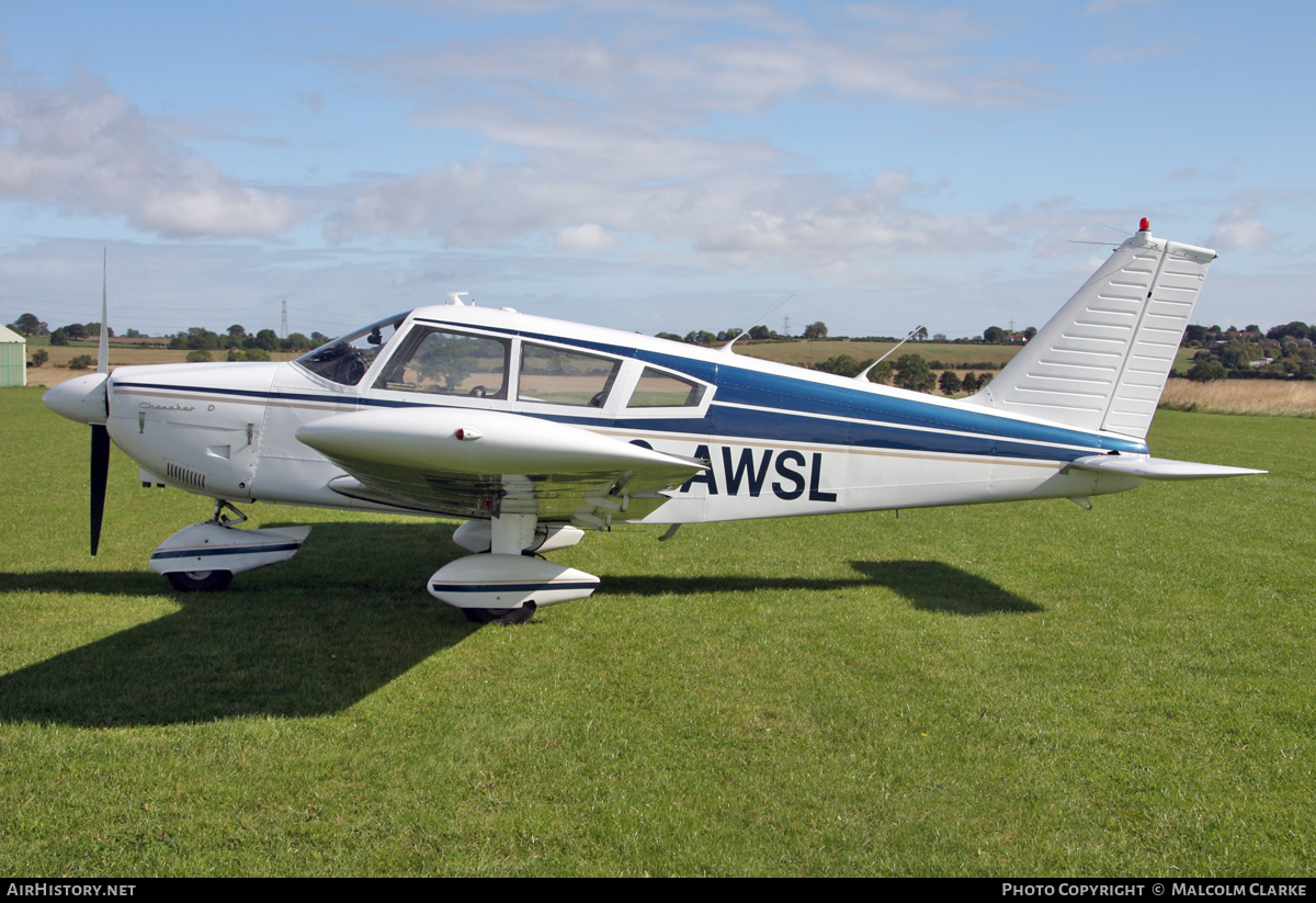 Aircraft Photo of G-AWSL | Piper PA-28-180 Cherokee D | AirHistory.net #116399