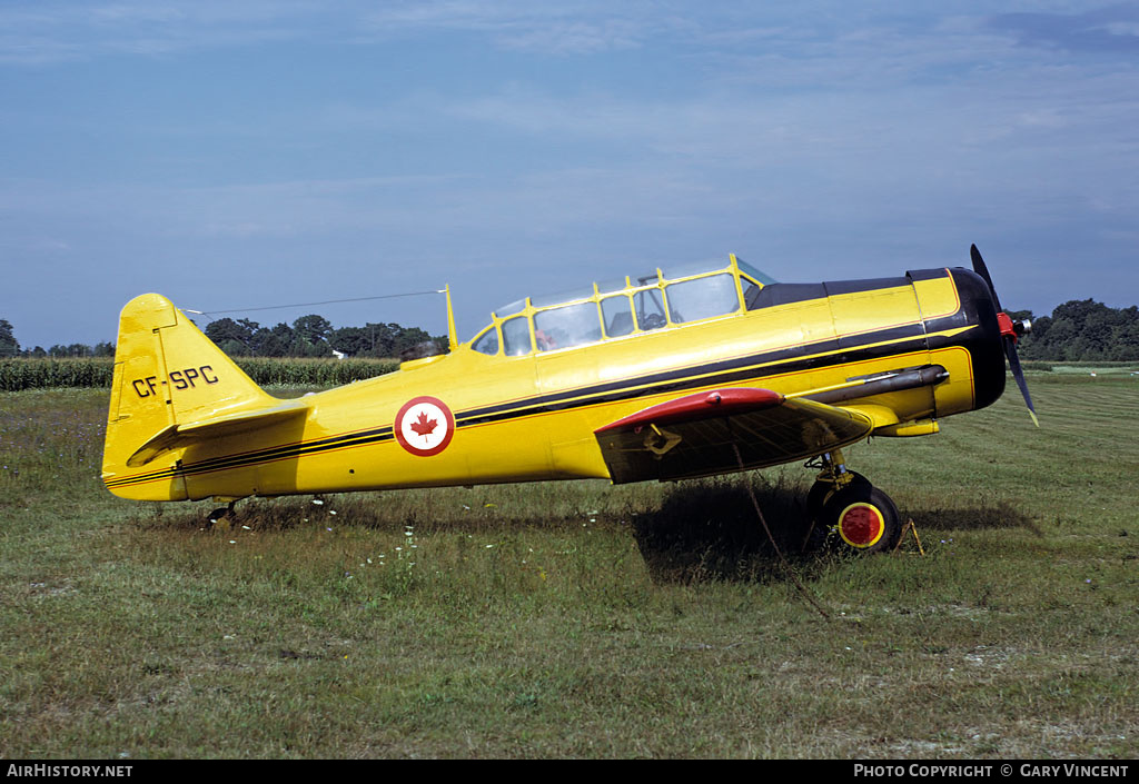 Aircraft Photo of CF-SPC | North American T-6J Harvard Mk IV | AirHistory.net #116404