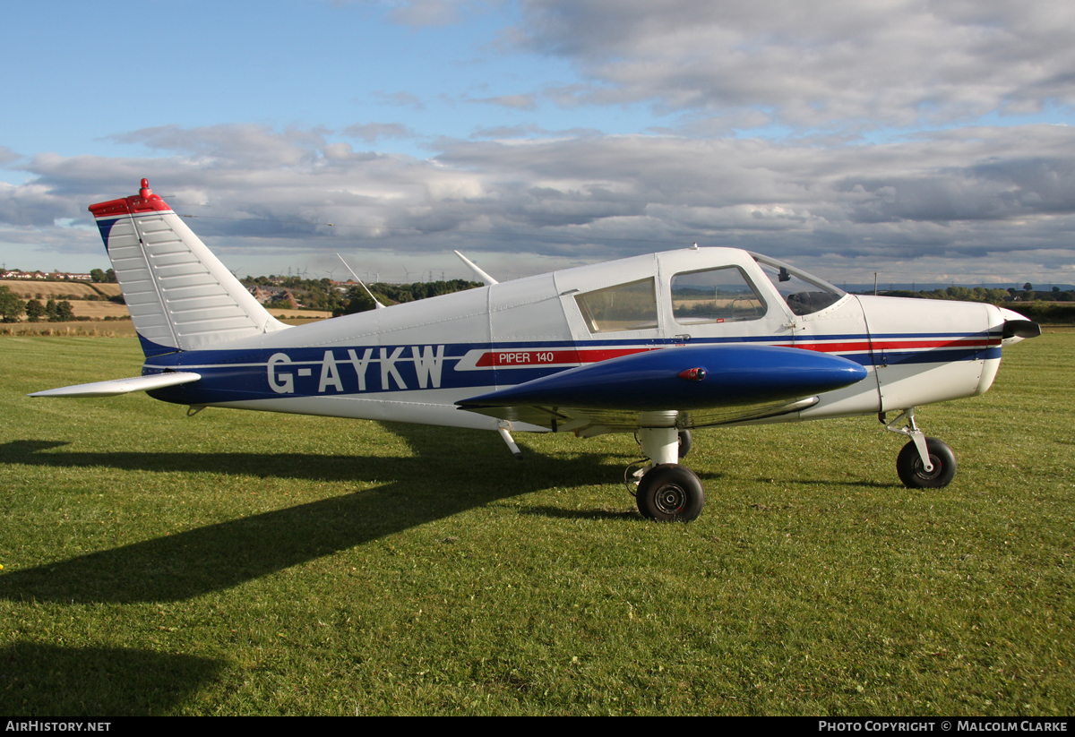 Aircraft Photo of G-AYKW | Piper PA-28-140 Cherokee C | AirHistory.net #116409