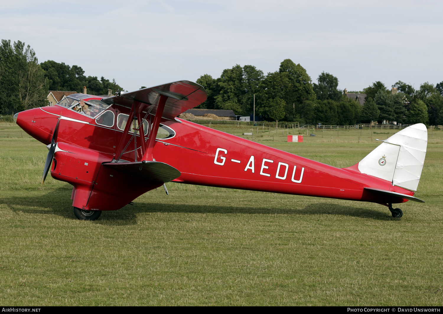 Aircraft Photo of G-AEDU | De Havilland D.H. 90A Dragonfly | AirHistory.net #116429