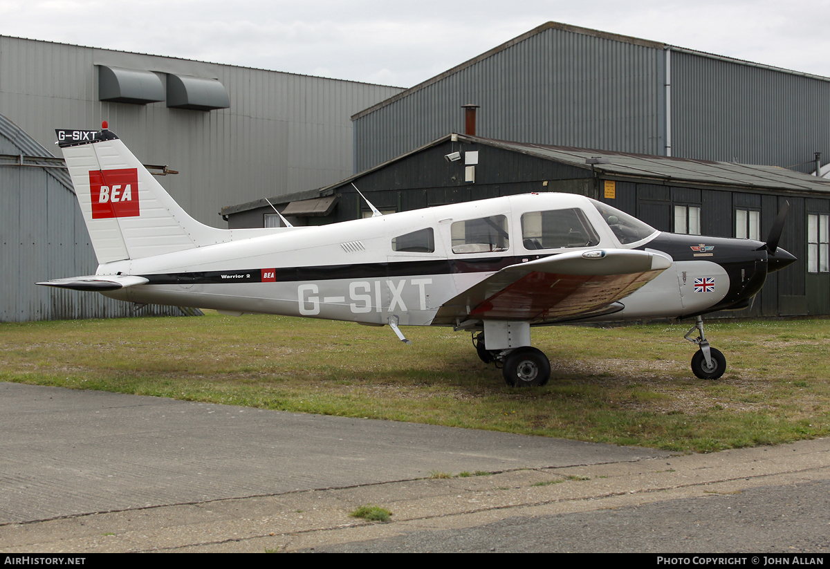 Aircraft Photo of G-SIXT | Piper PA-28-161 Warrior II | BEA - British European Airways | AirHistory.net #116439