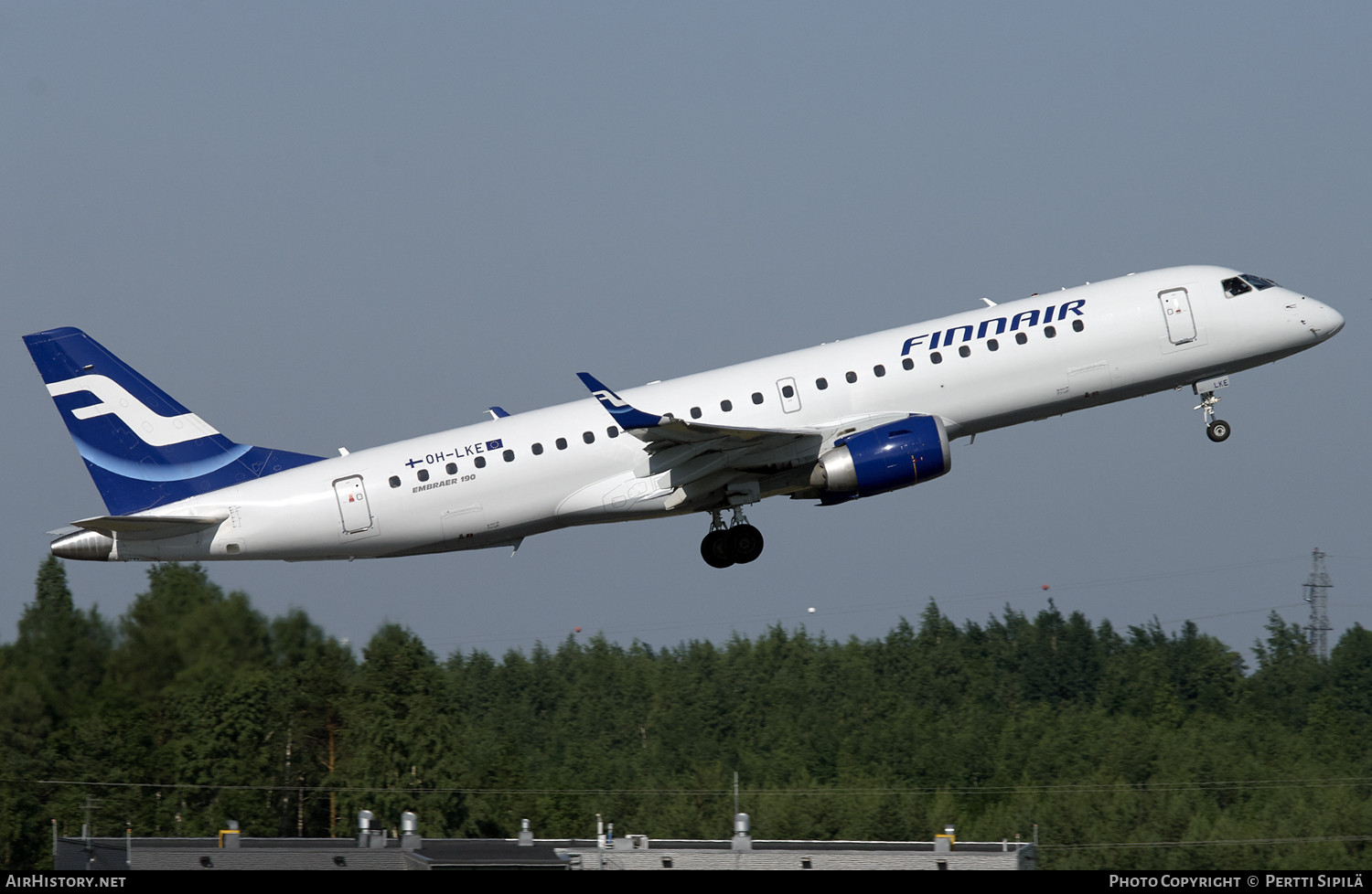 Aircraft Photo of OH-LKE | Embraer 190LR (ERJ-190-100LR) | Finnair | AirHistory.net #116465