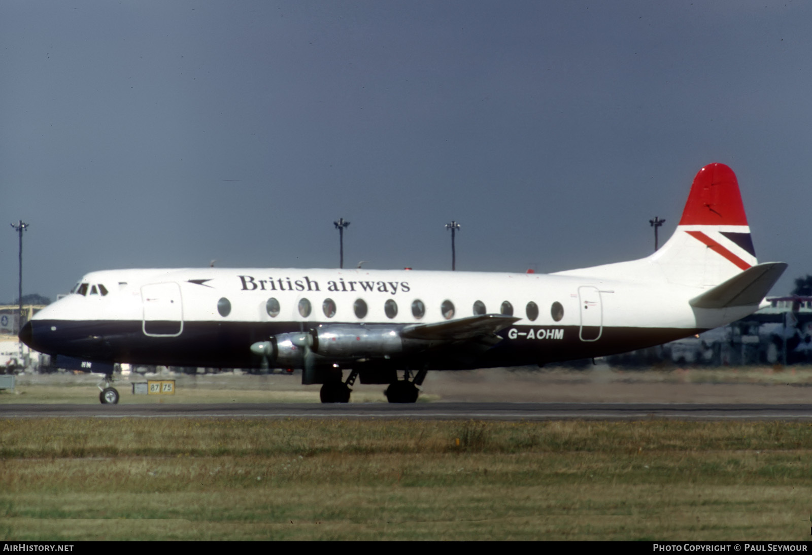 Aircraft Photo of G-AOHM | Vickers 802 Viscount | British Airways | AirHistory.net #116472