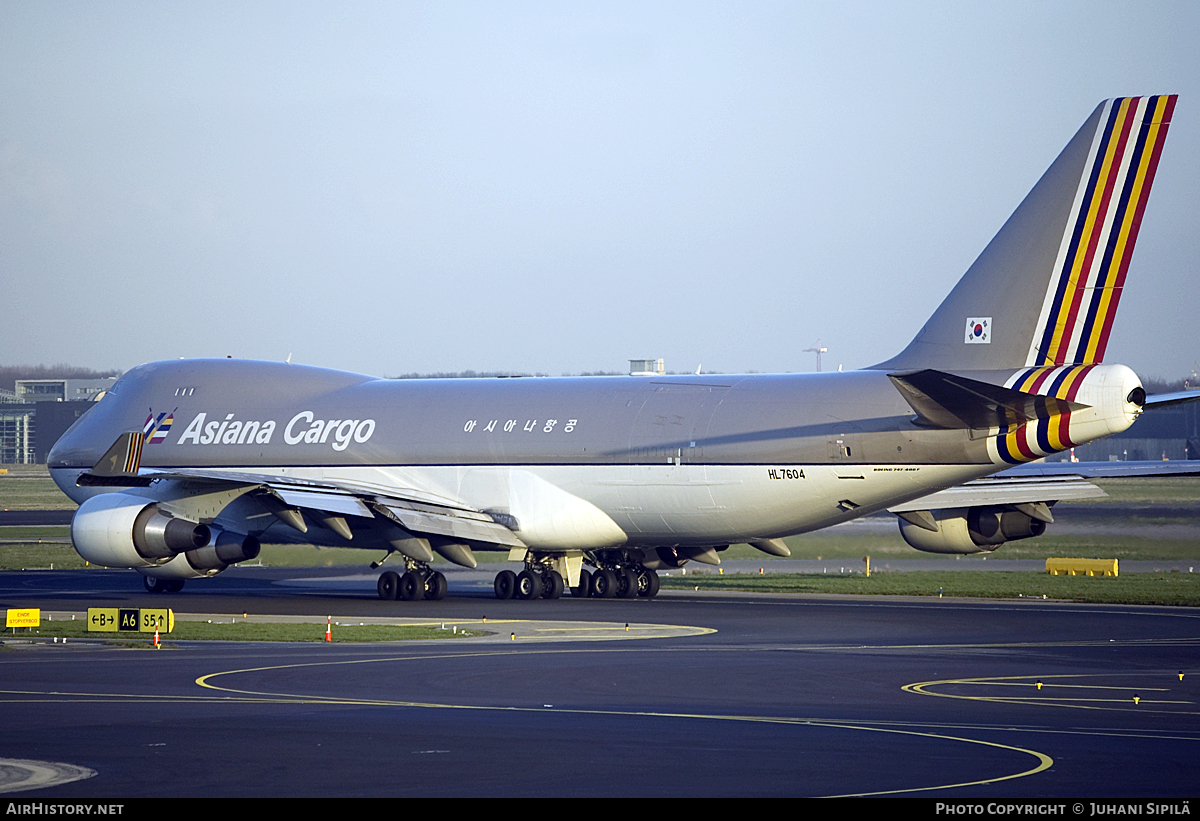 Aircraft Photo of HL7604 | Boeing 747-48EF/SCD | Asiana Airlines Cargo | AirHistory.net #116481