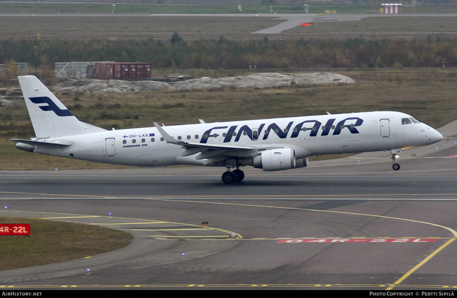 Aircraft Photo of OH-LKK | Embraer 190LR (ERJ-190-100LR) | Finnair | AirHistory.net #116504