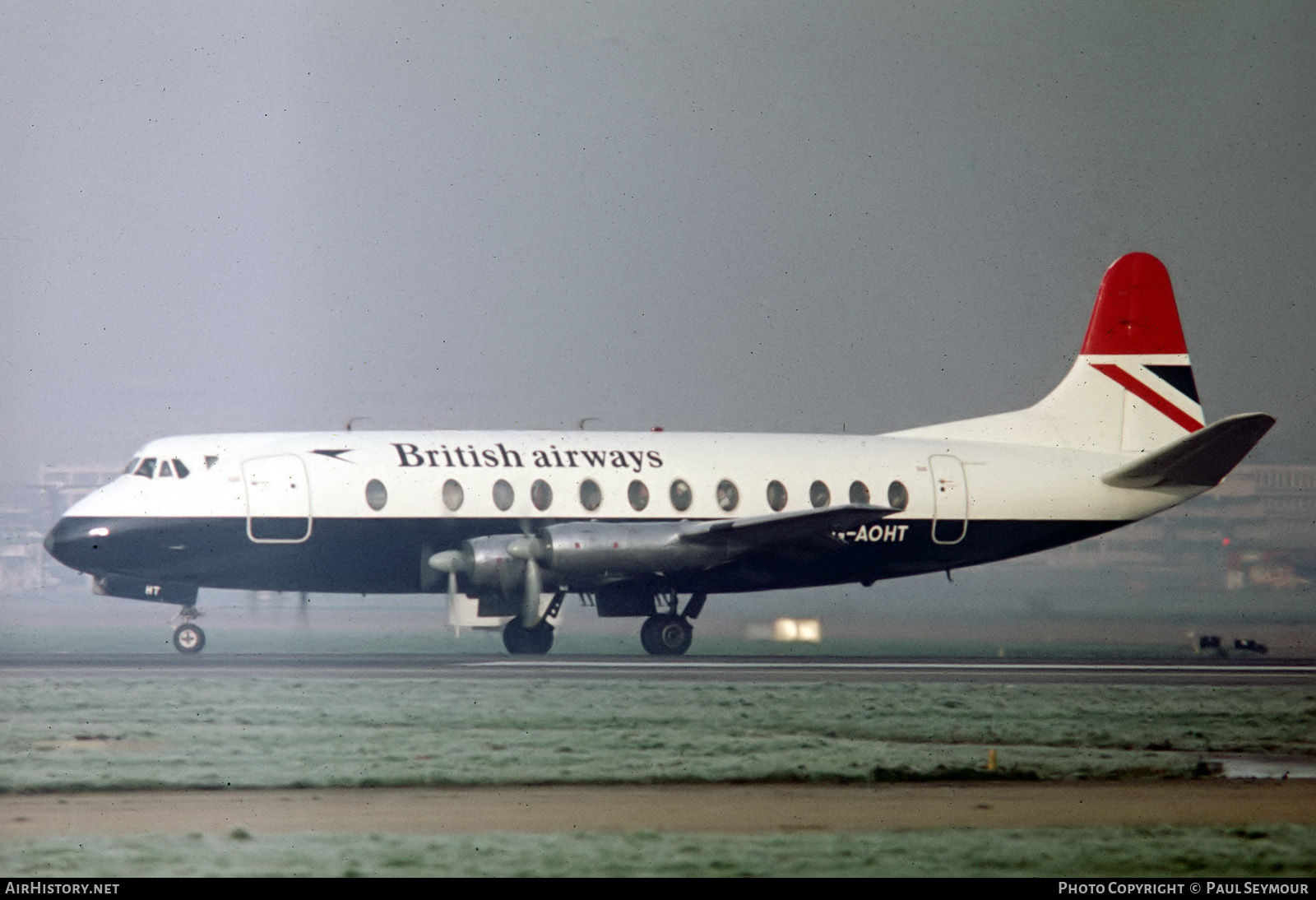 Aircraft Photo of G-AOHT | Vickers 802 Viscount | British Airways | AirHistory.net #116522