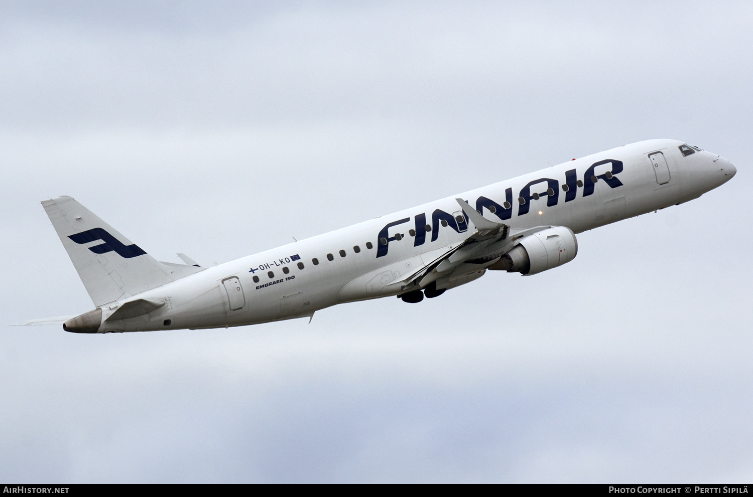 Aircraft Photo of OH-LKO | Embraer 190LR (ERJ-190-100LR) | Finnair | AirHistory.net #116538