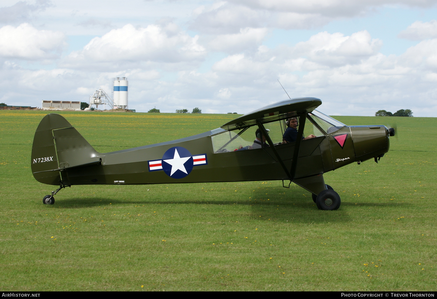 Aircraft Photo of N7238X | Piper PA-18 Super Cub | USA - Army | AirHistory.net #116571