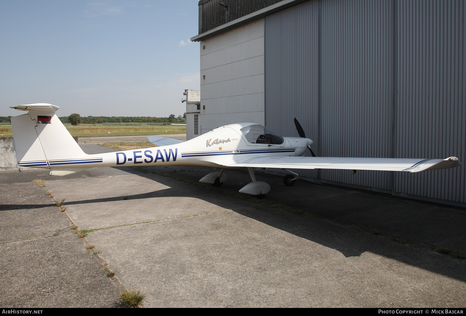 Aircraft Photo of D-ESAW | Diamond DA20-A1 Katana | AirHistory.net #116579