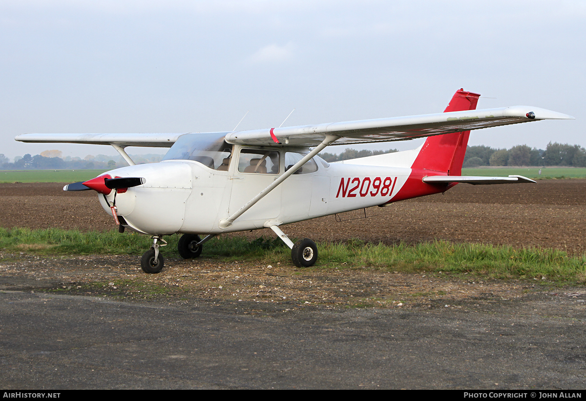 Aircraft Photo of N20981 | Cessna 172M Skyhawk | AirHistory.net #116605